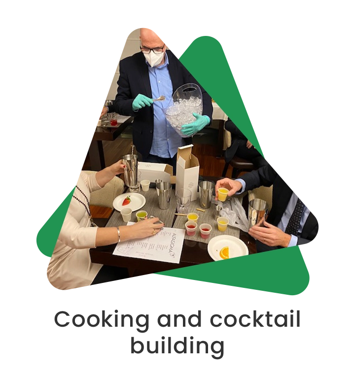 cooking and cocktail building